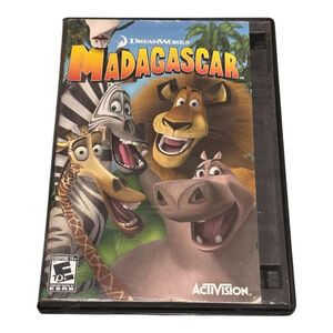 Madagascar Sony PlayStation 2 PS2 Video Game Case Disc Only Activision E10+